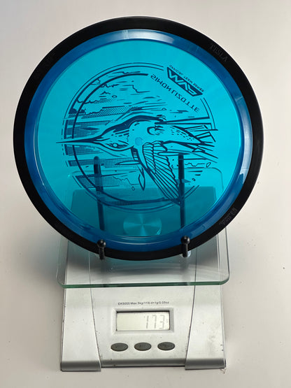 MVP Plasma Tesla Distance Driver (Blue w/ Black Rim) Simon Lizotte Hummingbird