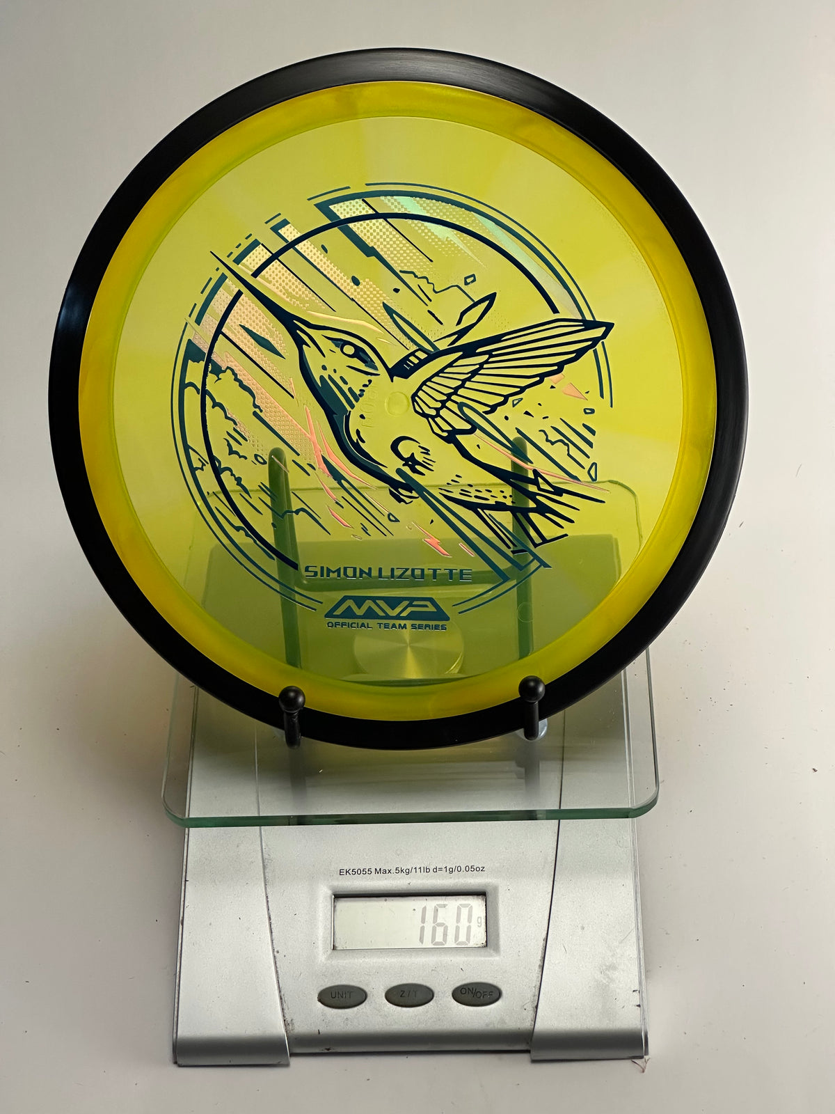 MVP Plasma Tesla Simon Lizotte Team Series Hummingbird Stamp (Neon Yellow/Black Rim)
