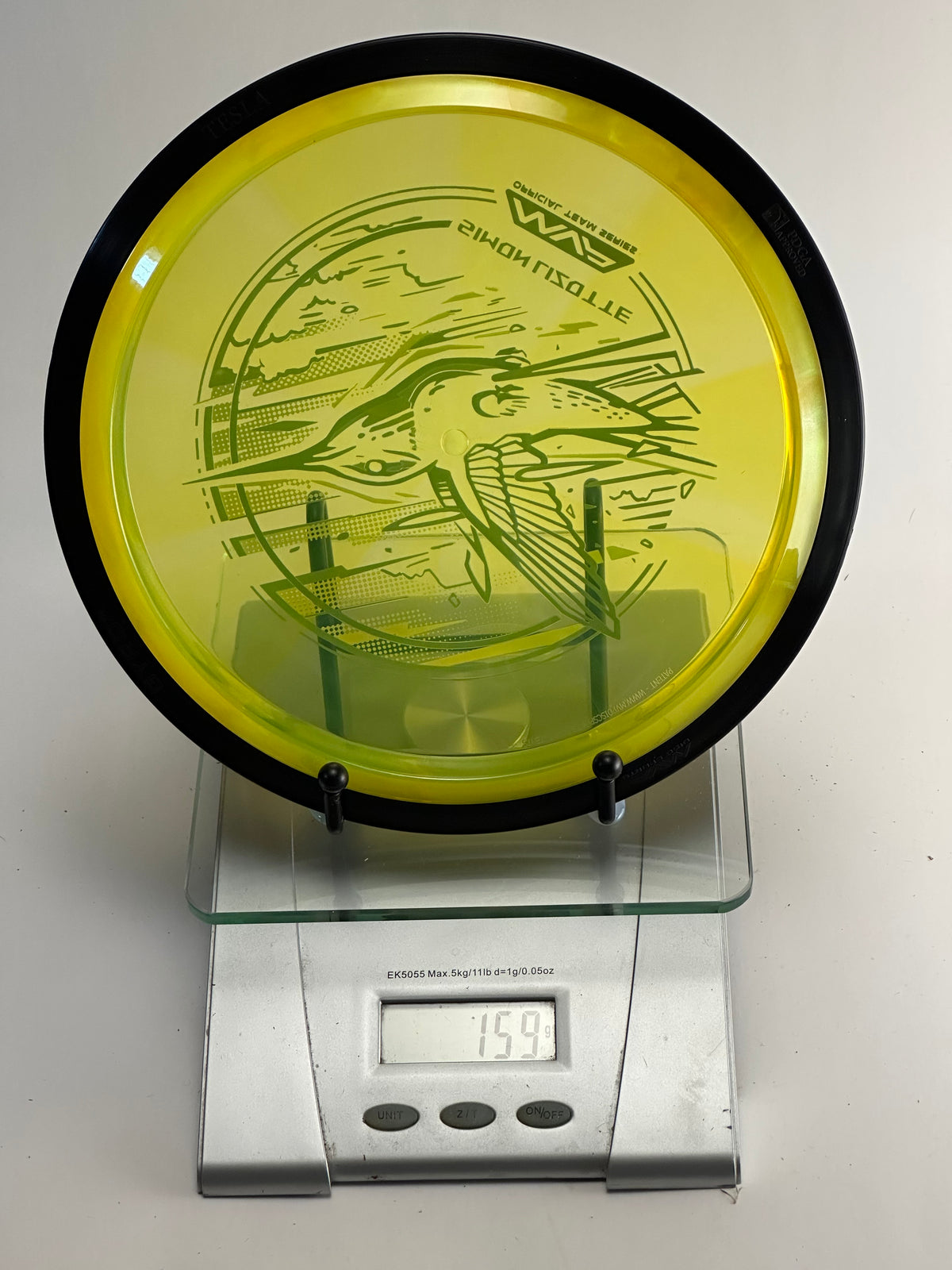 MVP Plasma Tesla Simon Lizotte Team Series Hummingbird Stamp (Neon Yellow/Black Rim)