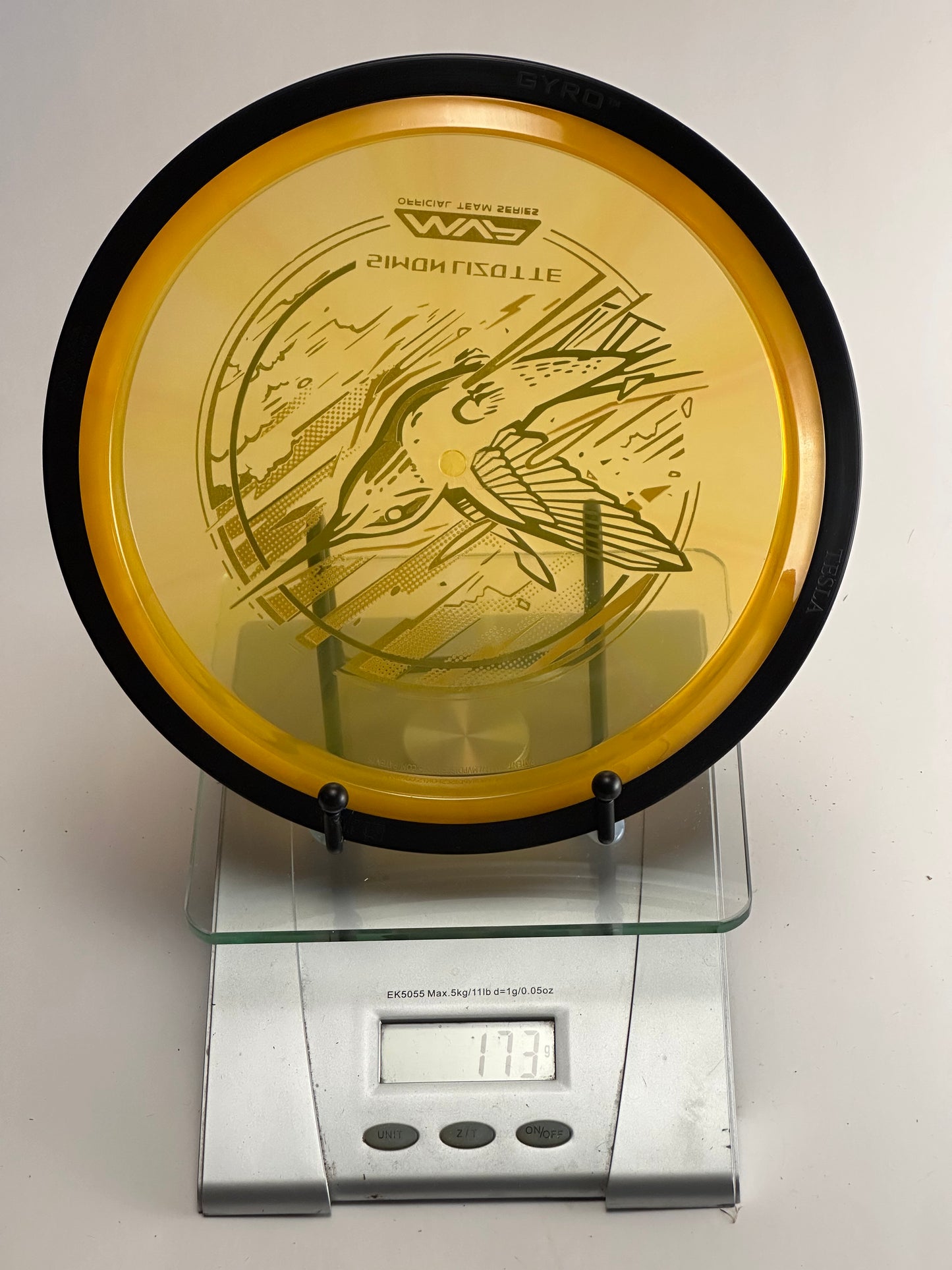 MVP Plasma Tesla Simon Lizotte Team Series (Hummingbird) Yellow/Black Rim