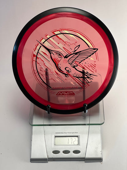 MVP Plasma Tesla (Simon Lizotte Team Series) Transparent Red/Black Rim