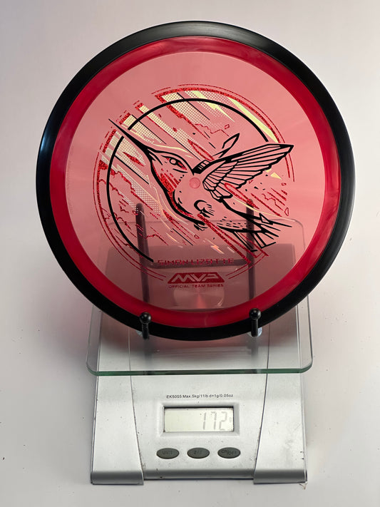 MVP Plasma Tesla (Simon Lizotte Team Series) Transparent Red/Black Rim