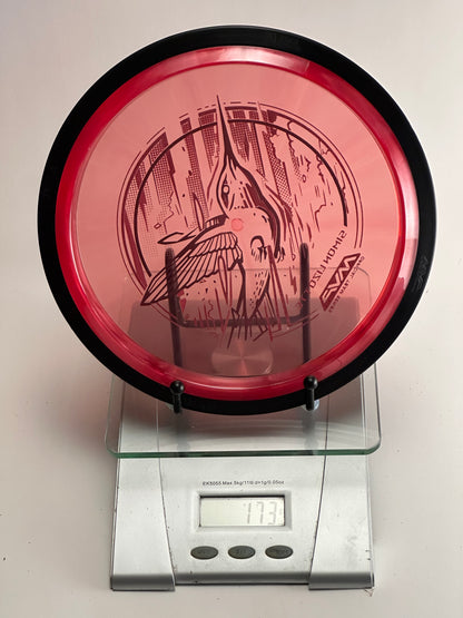 MVP Plasma Tesla (Simon Lizotte Team Series) Transparent Red/Black Rim