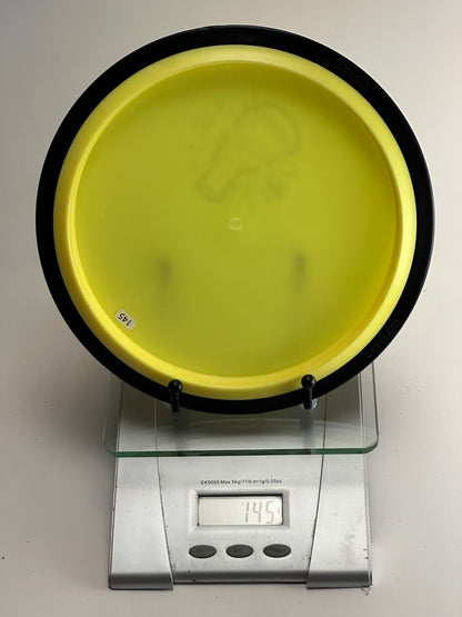 MVP Tesla Neutron Lab Second Distance Driver (Yellow/Black Rim)
