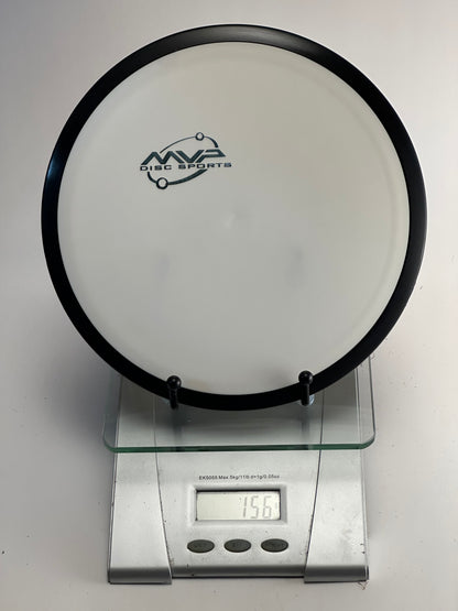 MVP Neutron Tesla Distance Driver (156g, White/Black Rim)