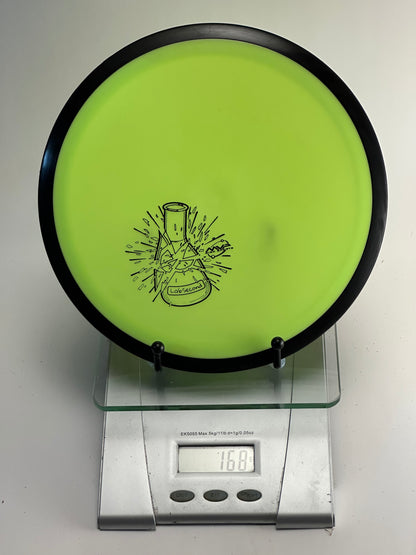 MVP Tesla Neutron Lab Second Distance Driver | Neon Yellow-Green/Black Rim