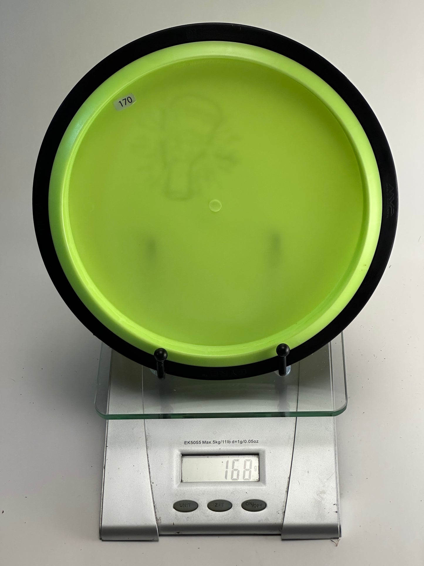 MVP Tesla Neutron Lab Second Distance Driver | Neon Yellow-Green/Black Rim