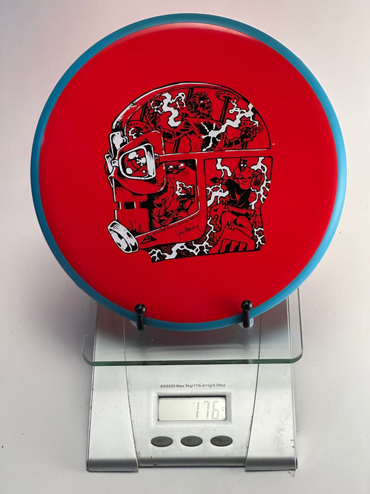 MVP Theory Neutron Midrange (Two-Tone Red/Blue) Special Edition Stamp 176g