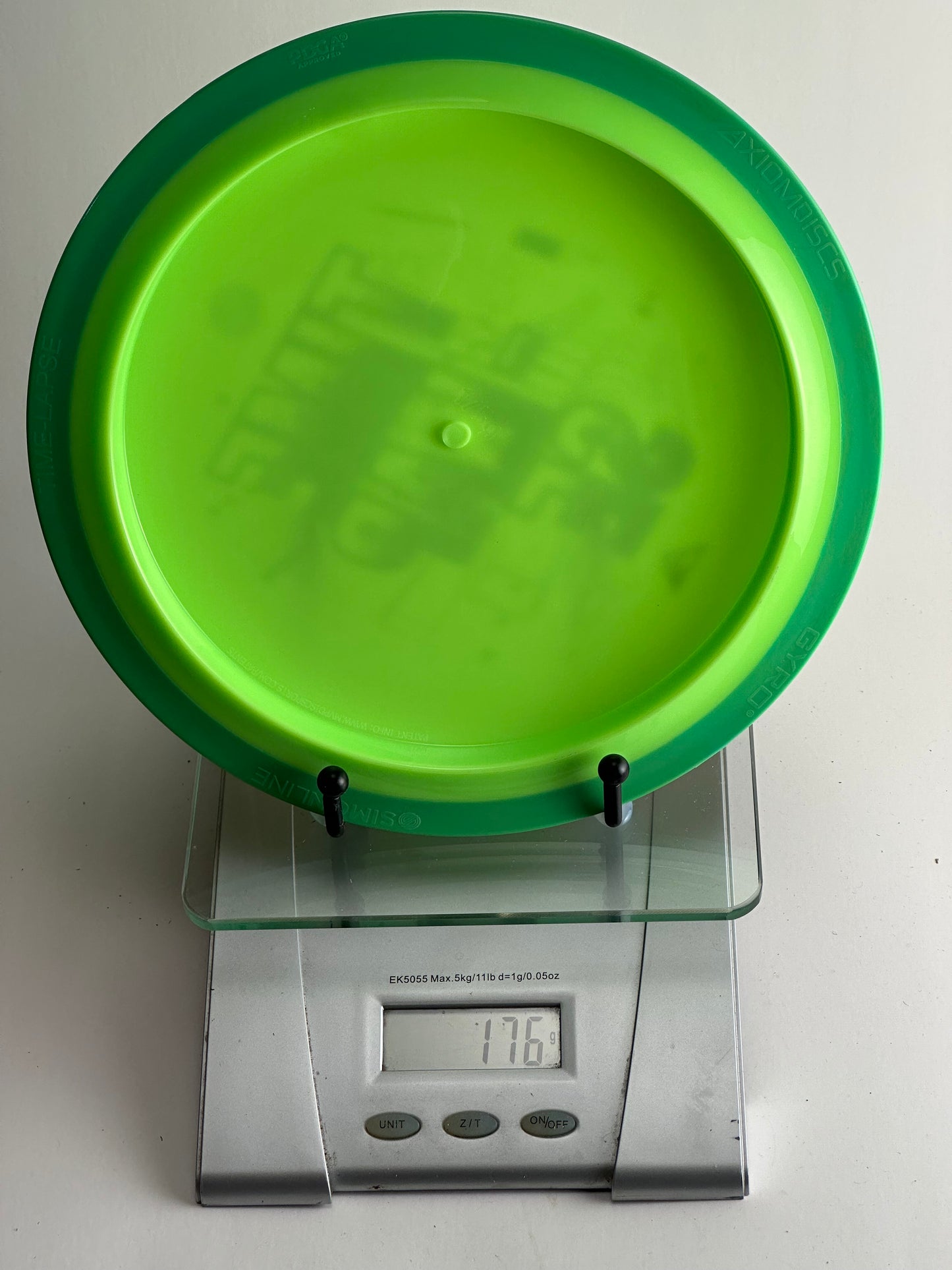 MVP Neutron Time-Lapse Special Edition Two-Tone Green Disc Golf Disc