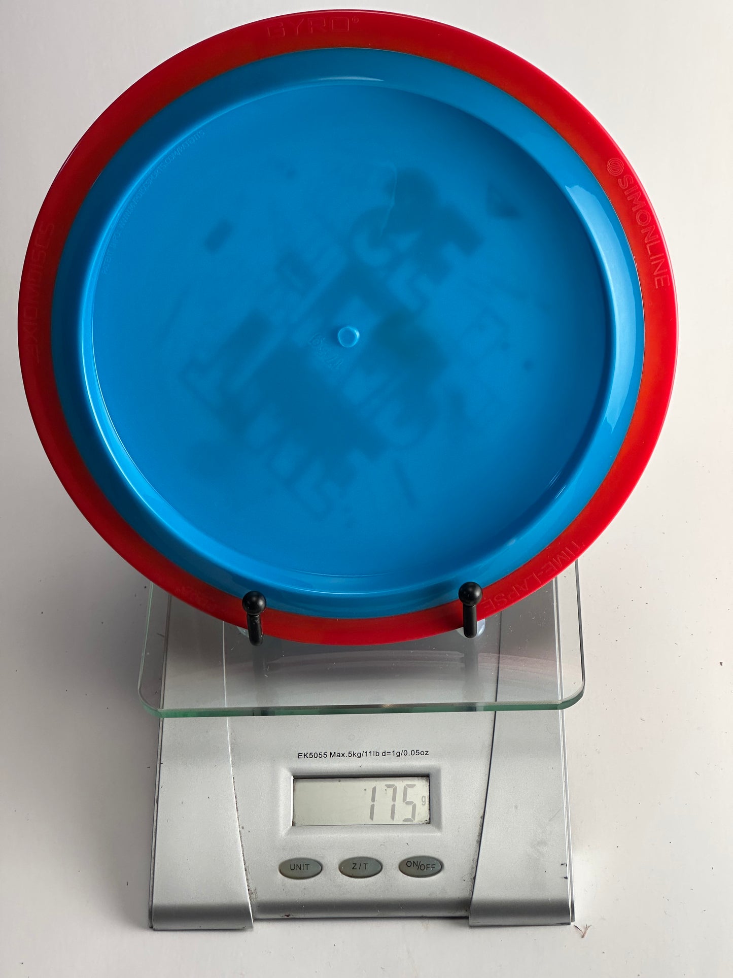 MVP Neutron Time-Lapse Special Edition Two-Tone Blue/Red Disc Golf Disc