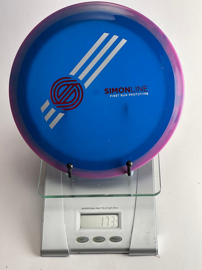 MVP Neutron Time-Lapse Simon Line First Run Prototype – Blue/Pink Two-Tone 173g