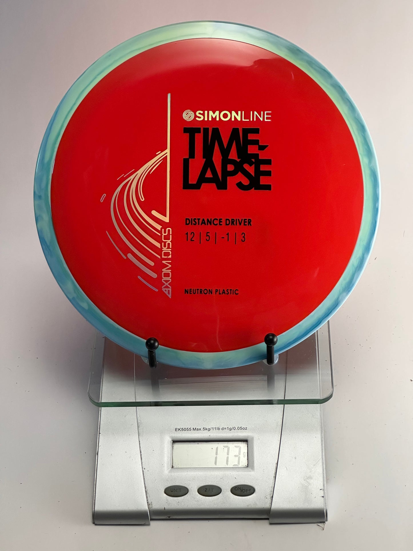 MVP Neutron Time-Lapse Distance Driver (Two-Tone Red/Blue)
