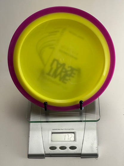 MVP Neutron Time-Lapse Simon Line (Yellow/ Purple Rim) Distance Driver