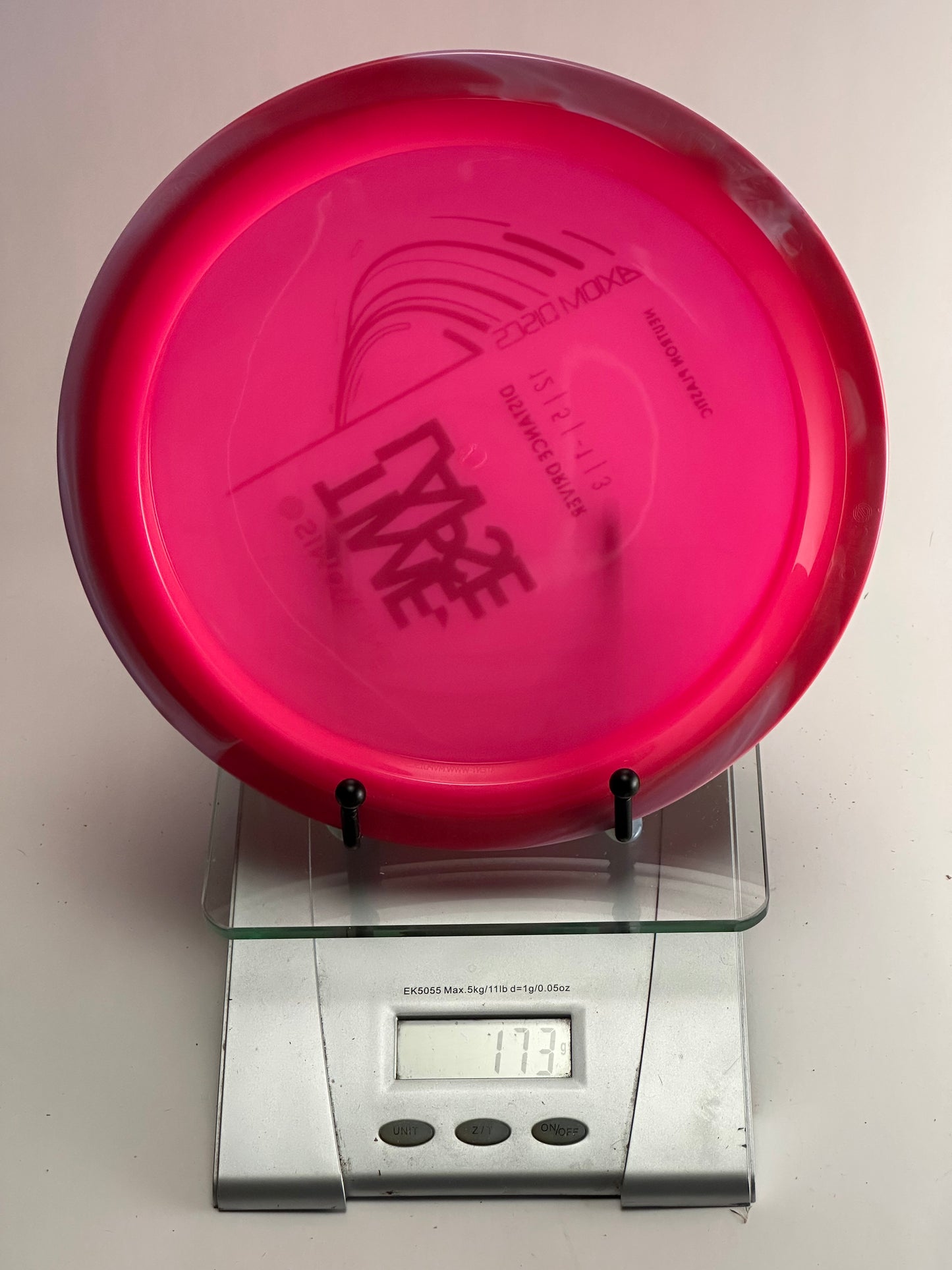 MVP Neutron Timelapse Distance Driver (Two-Tone Pink/Gray) 174g