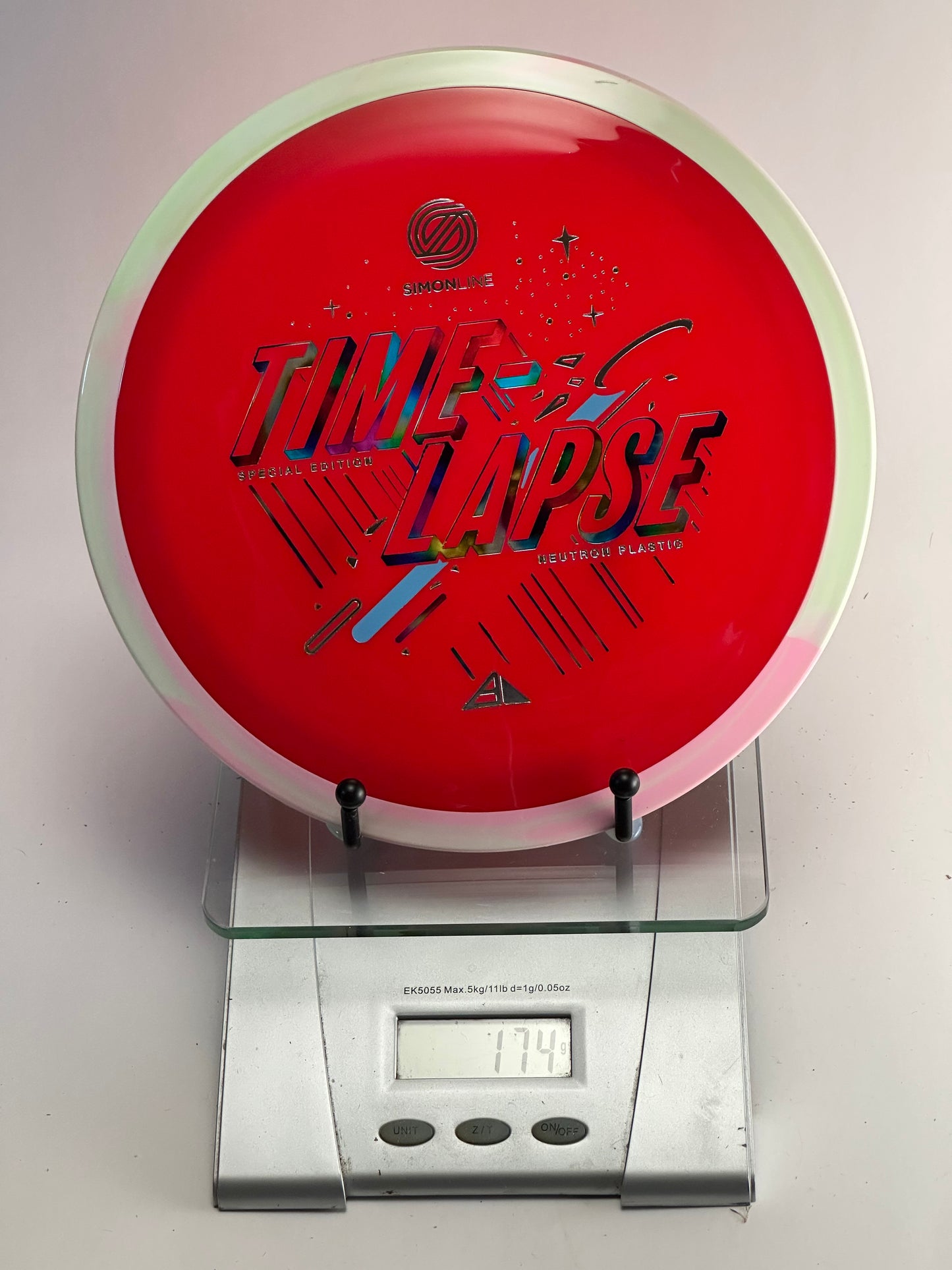 MVP Time-Lapse Special Edition Neutron (Two-Tone Red/Cream) Simon Line