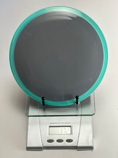 MVP Time-Lapse Neutron (Blank) – Gray Center / Aqua Rim