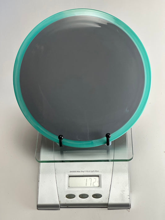 MVP Time-Lapse Neutron (Blank) – Gray Center / Aqua Rim