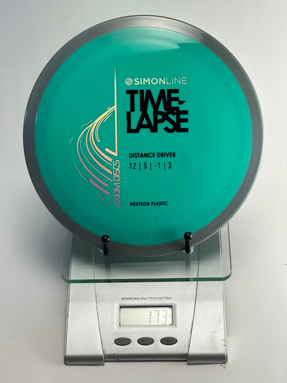 MVP Neutron Time-Lapse Distance Driver (Teal/Gray Two-Tone) 173g