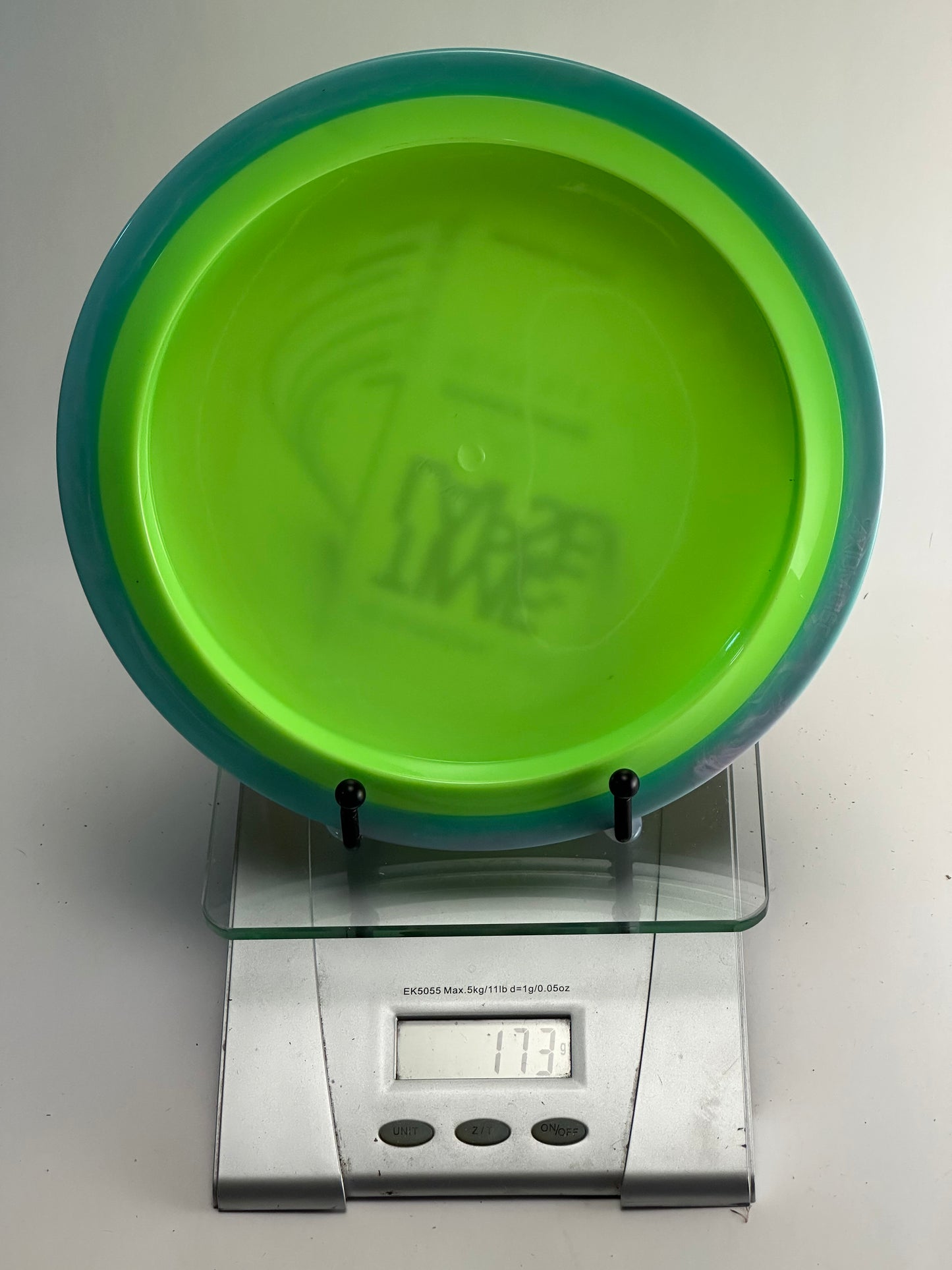 MVP Time-Lapse Neutron Distance Driver (Two-Tone Green/Blue) 173g