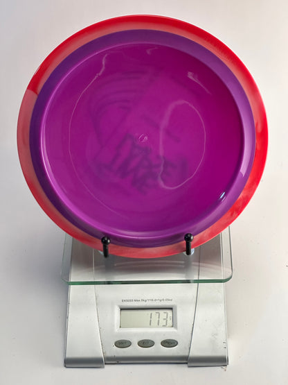 MVP Neutron Timelapse Two-Tone Purple w/ Red Rim (173g)