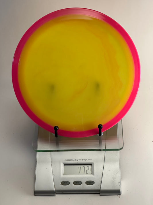 MVP Neutron Time-Lapse | Yellow Plate / Pink Rim (Two-Tone) | 172g