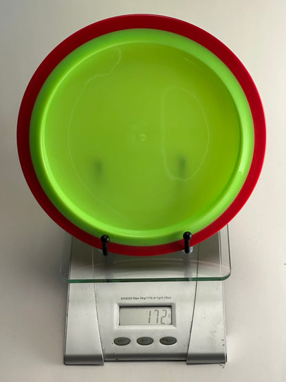MVP Neutron Time-Lapse Two-Tone Yellow-Green w/ Red Rim (172g)