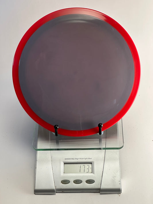 MVP Neutron Timelapse – Gray Plate w/ Red Rim (Two-Tone)