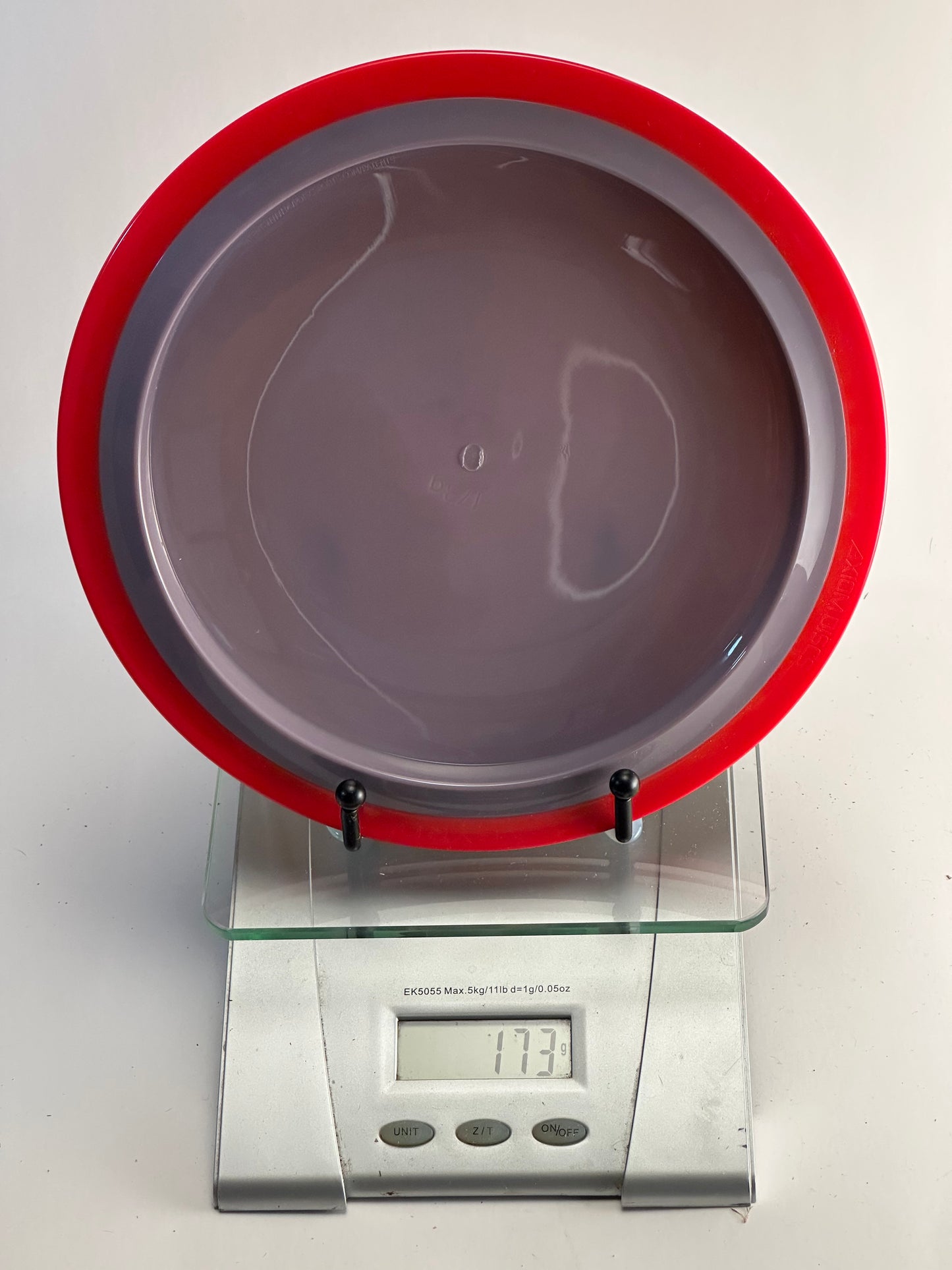 MVP Neutron Timelapse – Gray Plate w/ Red Rim (Two-Tone)