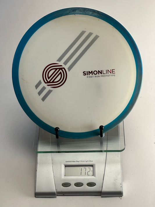 MVP Neutron Time-Lapse SimonLine First Run Prototype (White/Blue Two-Tone)