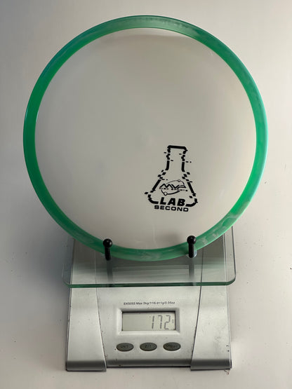 MVP Neutron Time-Lapse Lab Second (Two-Tone White/Green) 172g