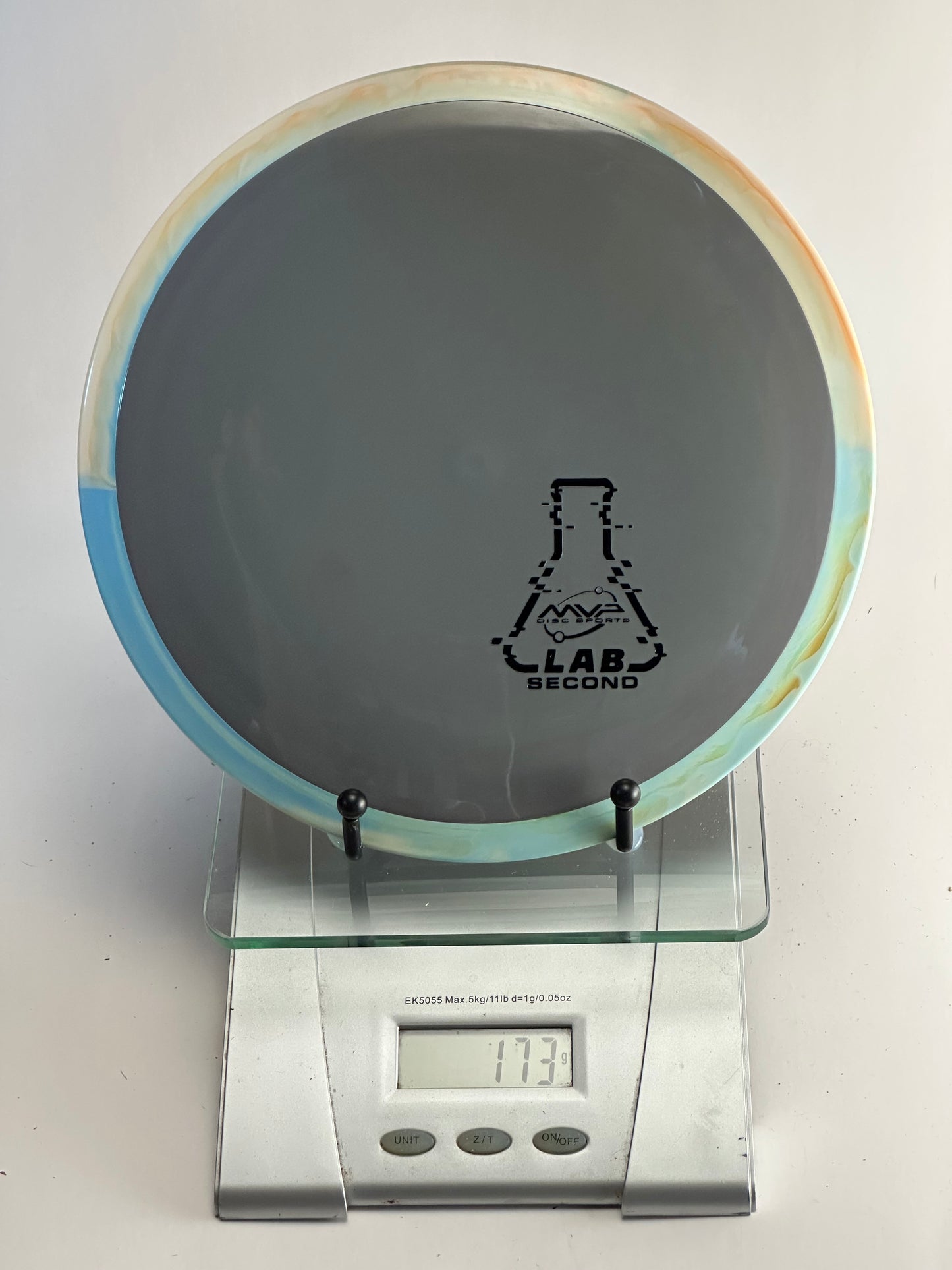 MVP Timelapse Neutron Lab Second (Two-Tone Gray/Aqua-Peach) 173g