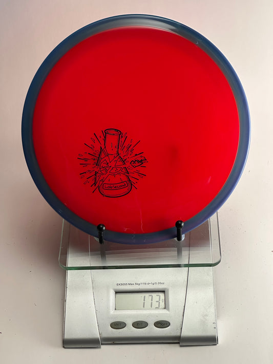 MVP Neutron Timelapse Lab Second (Two-Tone Red/Blue)