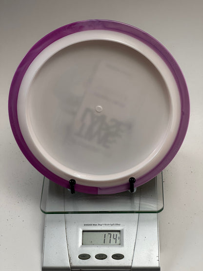 MVP Neutron Timelapse Misprint (Simon Line) White/Purple 174g