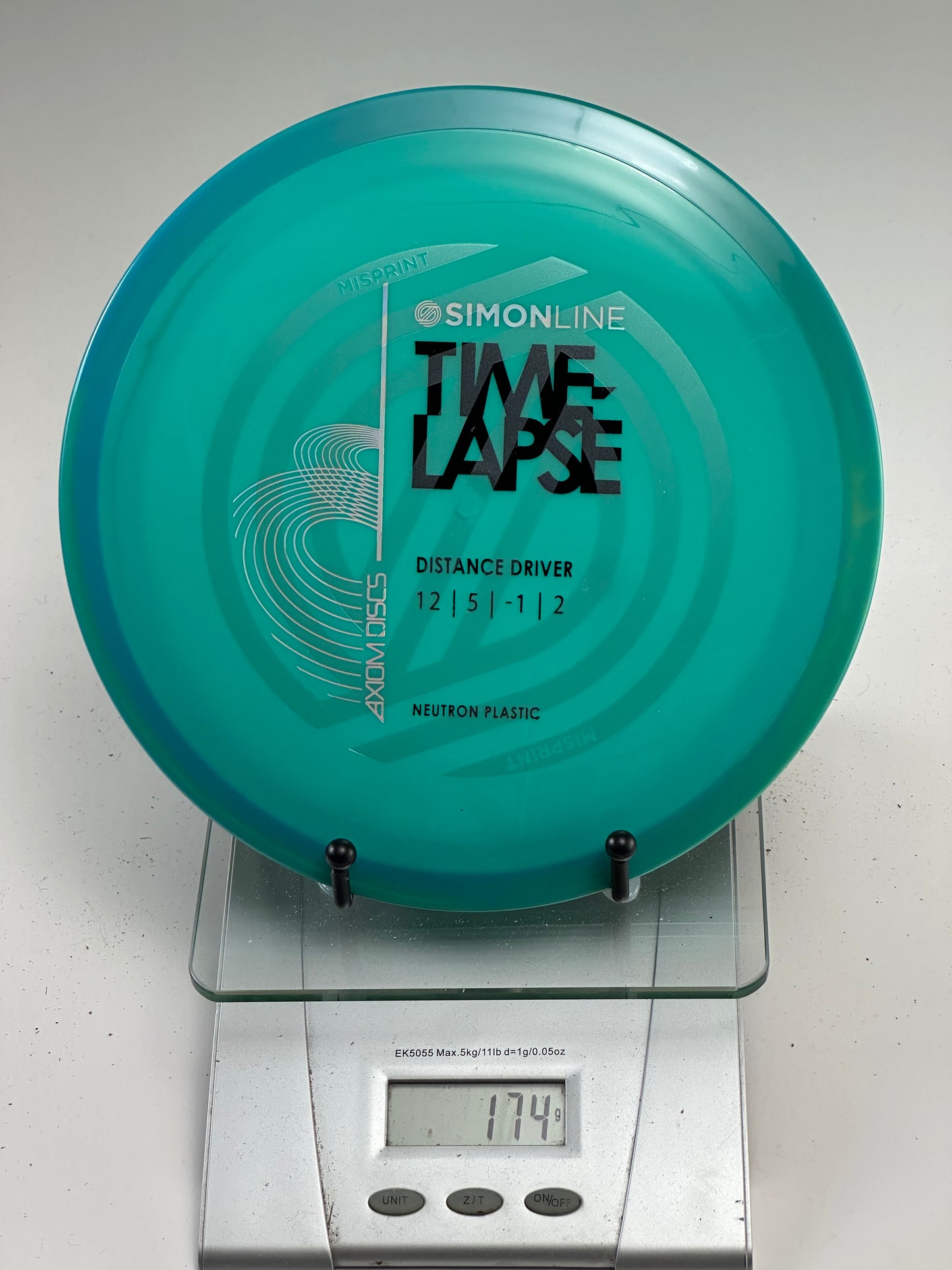 MVP Neutron Timelapse (Misprint) - Aqua - Simon Line Stamp