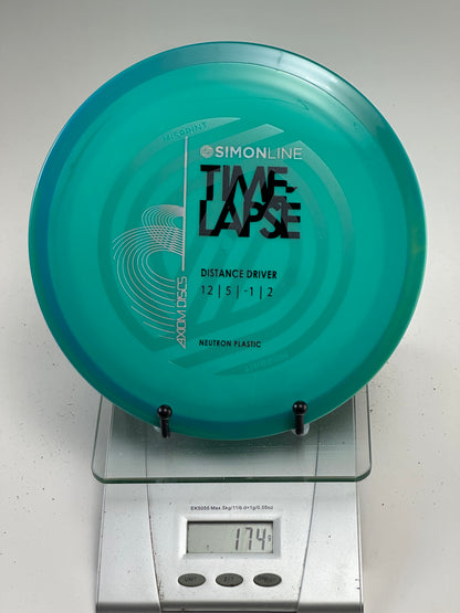 MVP Neutron Timelapse (Misprint) - Aqua - Simon Line Stamp