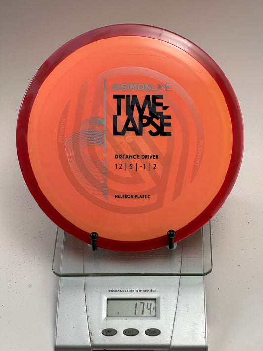 MVP Timelapse Neutron Misprint (Simon Line) Two-Tone Orange/Red