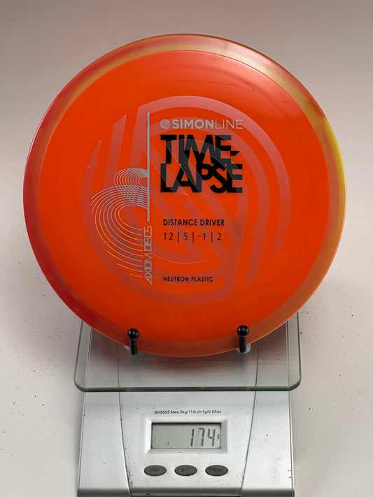 MVP Neutron Time-Lapse (Simon Line) Distance Driver - Orange/Yellow Rim