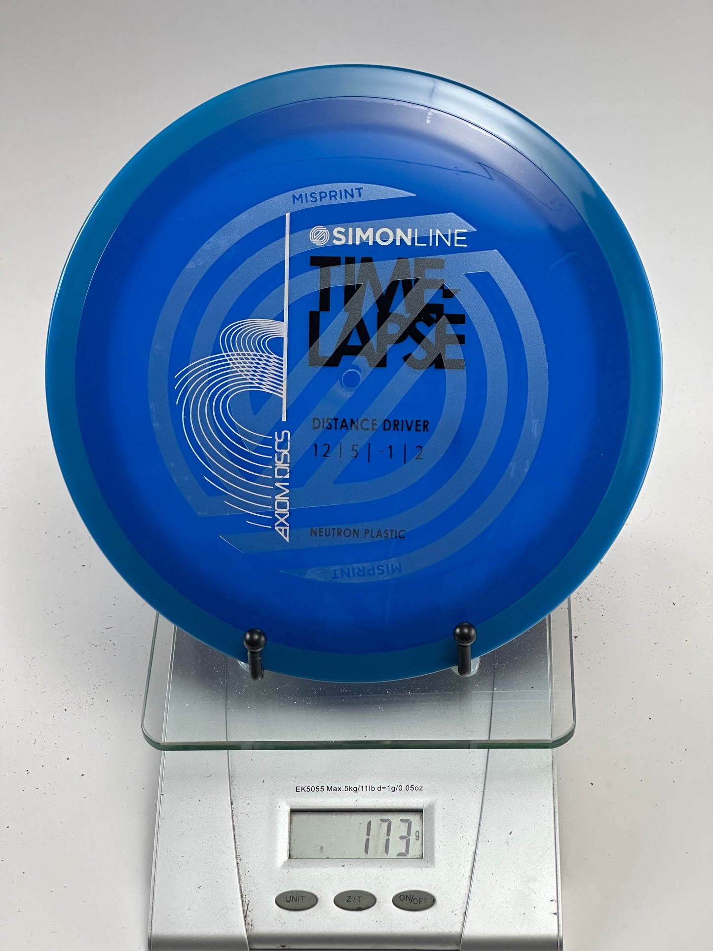 MVP Neutron Timelapse (Misprint) | Blue Two-Tone | 173g