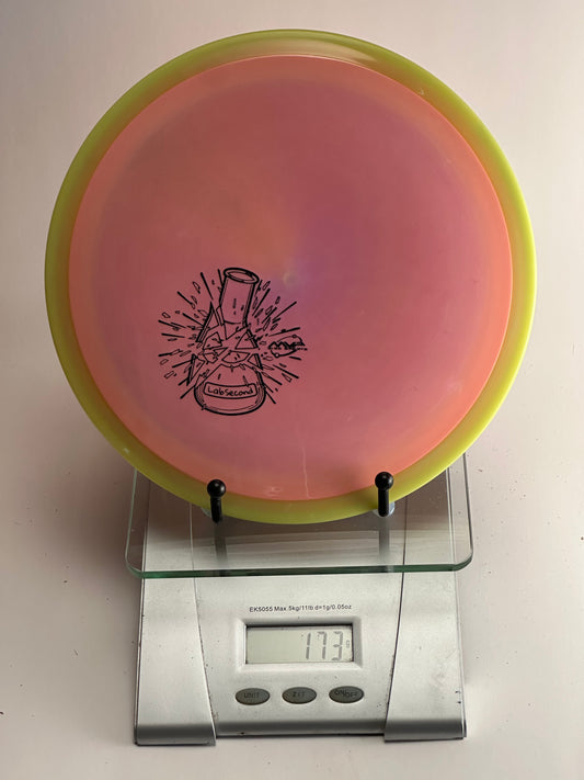 MVP Timelapse Neutron (Lab Second) Two-Tone Pink w/ Yellow Rim