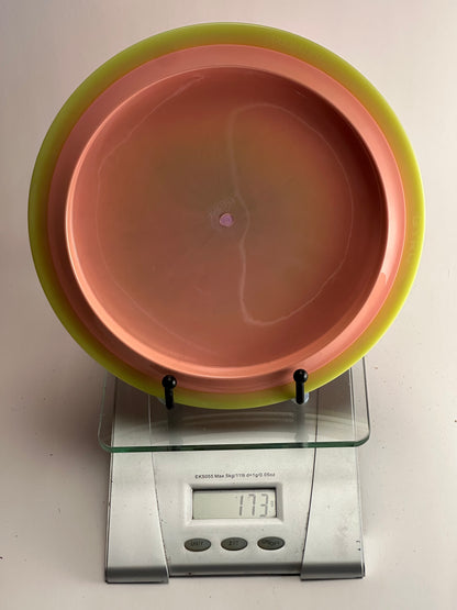 MVP Timelapse Neutron (Lab Second) Two-Tone Pink w/ Yellow Rim