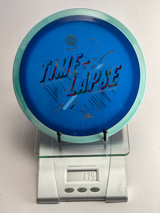 MVP Simon Line Time-Lapse Neutron Two-Tone Blue/Mint (Special Edition Stamp)