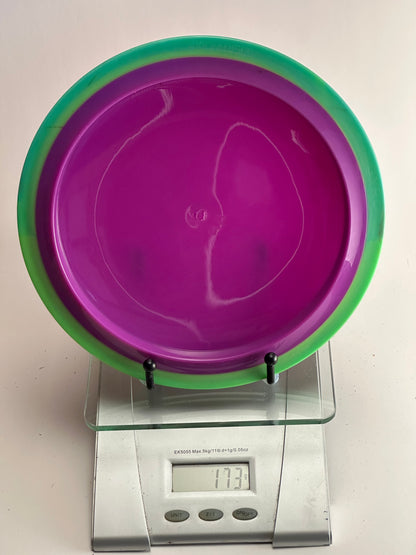 MVP Timelapse Neutron (Lab Second) Two-Tone Purple/Green 173g