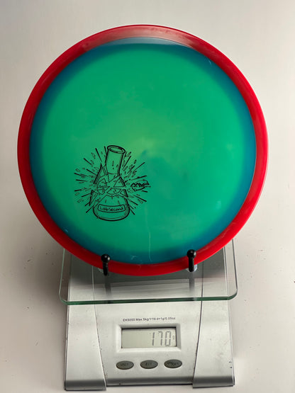 MVP Neutron Time-Lapse (Lab Second) Two-Tone Green/Red 170g