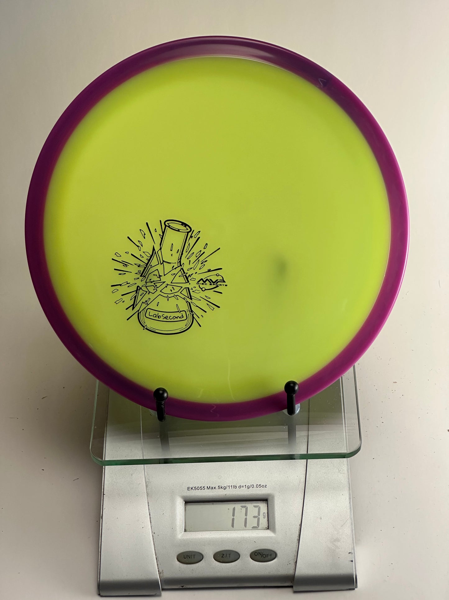 MVP Time-Lapse Neutron (Lab Second) Two-Tone Yellow/Purple 173g