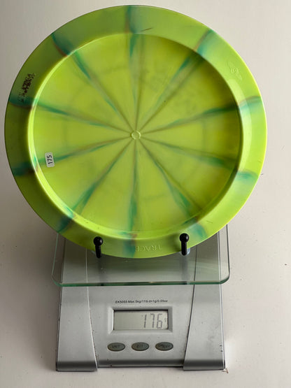 MVP Cosmic Neutron Trace (Sarah Hokom Signature) 176g Swirly Yellow-Green