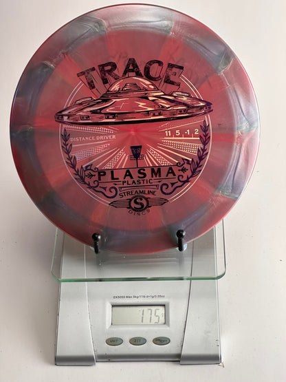 MVP Plasma Trace Distance Driver – Red/Green Swirl UFO Stamp