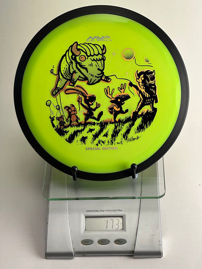 MVP Neutron Trail Special Edition (Overmold) - Neon Yellow w/ Black Rim