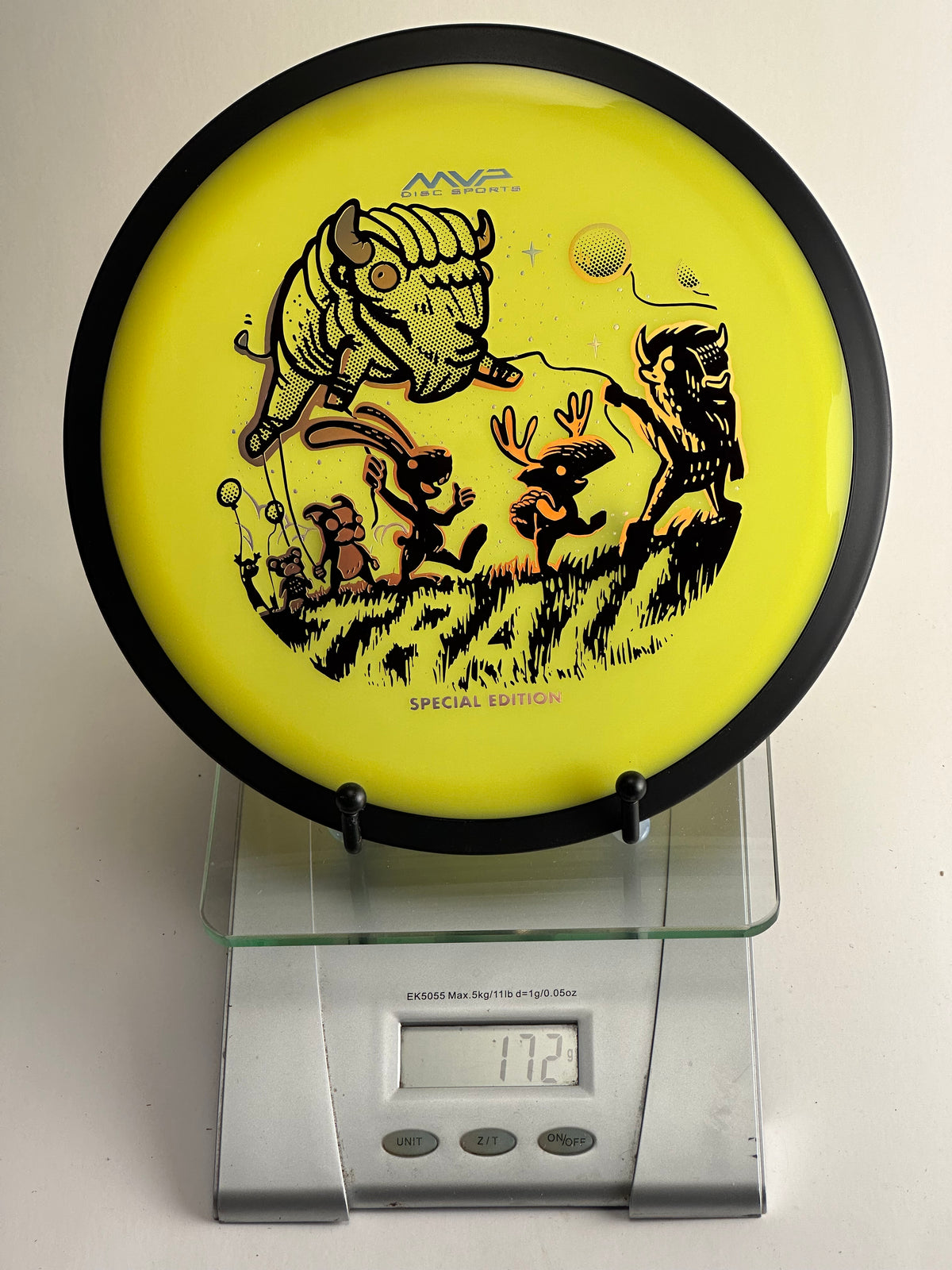 MVP Trail Special Edition Neutron – Neon Yellow/Black Rim (172g)