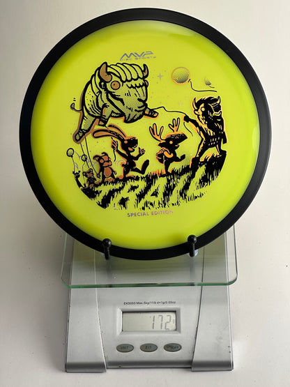 MVP Trail Special Edition Neutron – Neon Yellow w/ Black Rim (Bison Stamp)