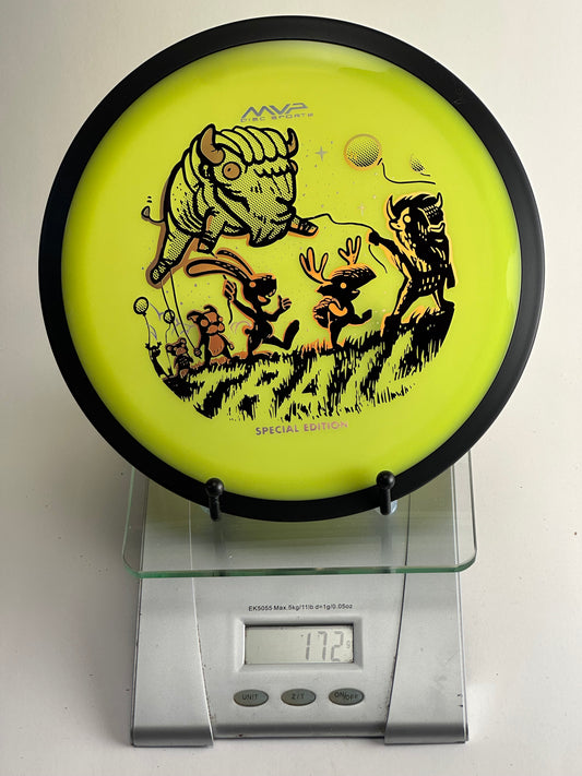 MVP Trail Special Edition Neutron – Neon Yellow w/ Black Rim (Bison Stamp)